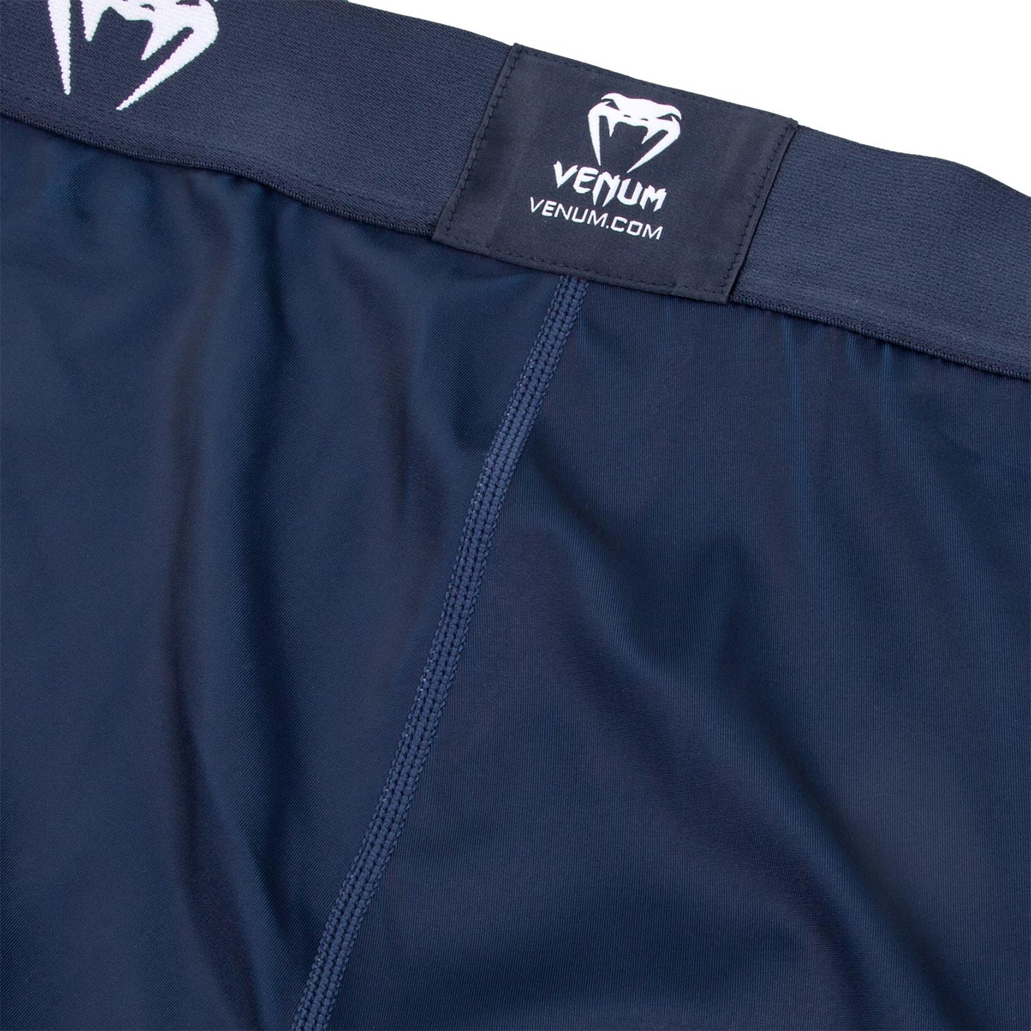 Venum Signature Compression Pants - Navy/White