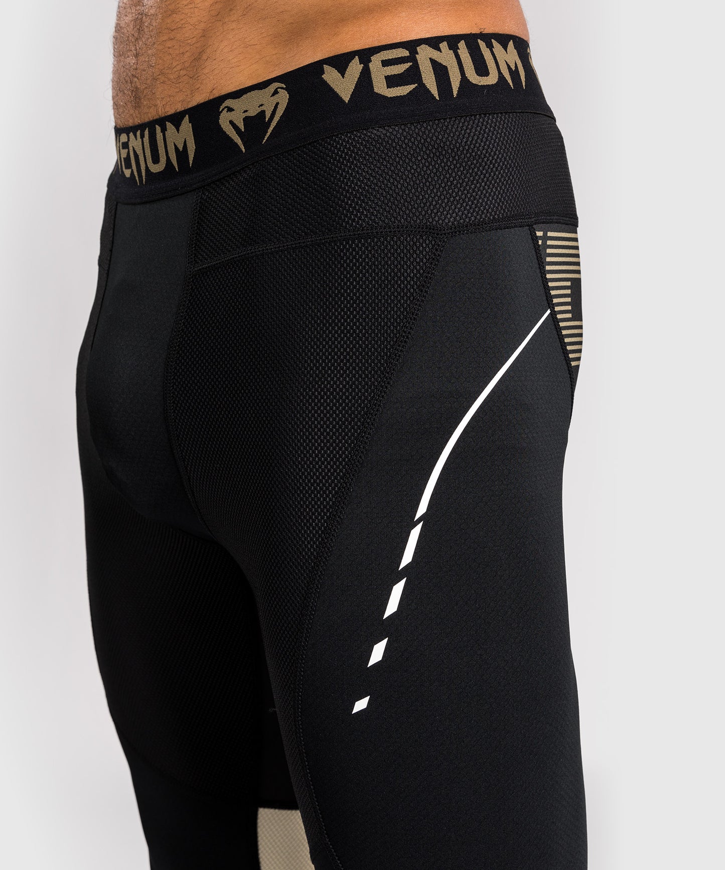 Venum Adrenaline Spats – Schwarz/Sand