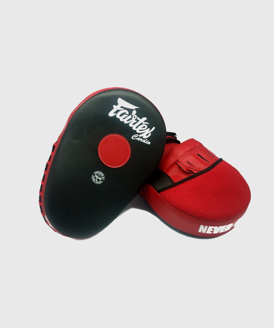 Fairtex Maxi Punch Mitts – Schwarz/Rot