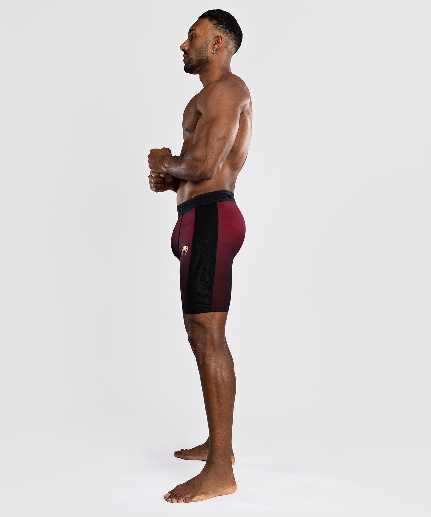 Venum Tactical XT Vale Tudo Short - Black/Bordeaux/Gold
