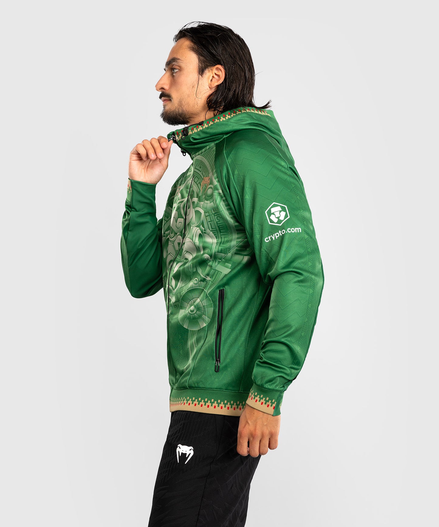 Sweat à Capuche UFC Noche 2.0 by Venum Authentic Fight Night - Vert