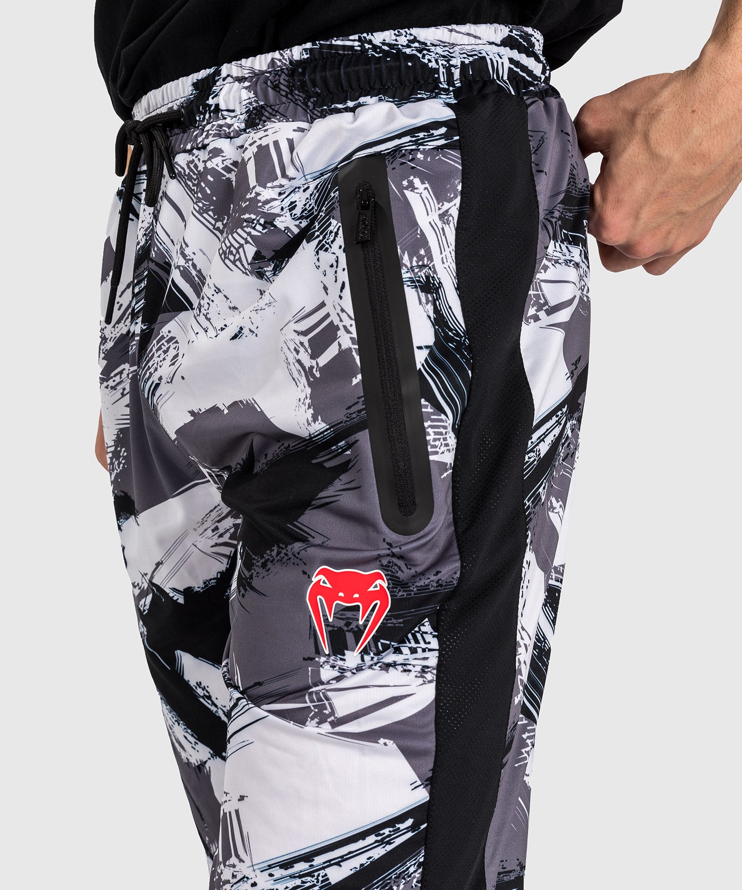 Pantalon de Jogging Venum Electron 3.0 - Rouge/Gris