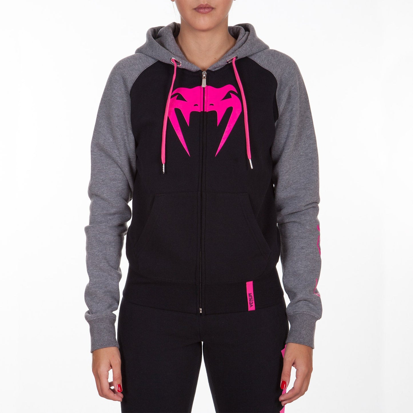 Venum Infinity Women's Zip Sweatshirt - Pink Logo