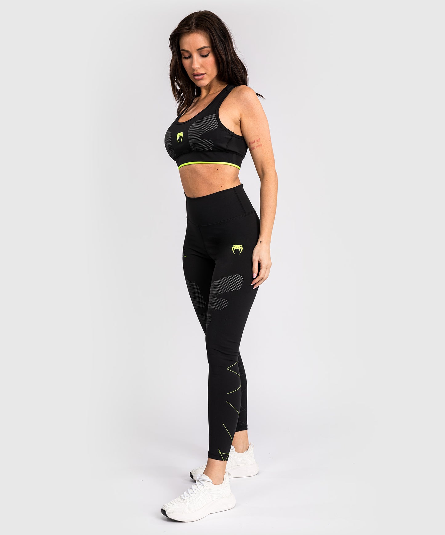 Venum Training Camp 4.0 Legging - Schwarz/Neo-Grün