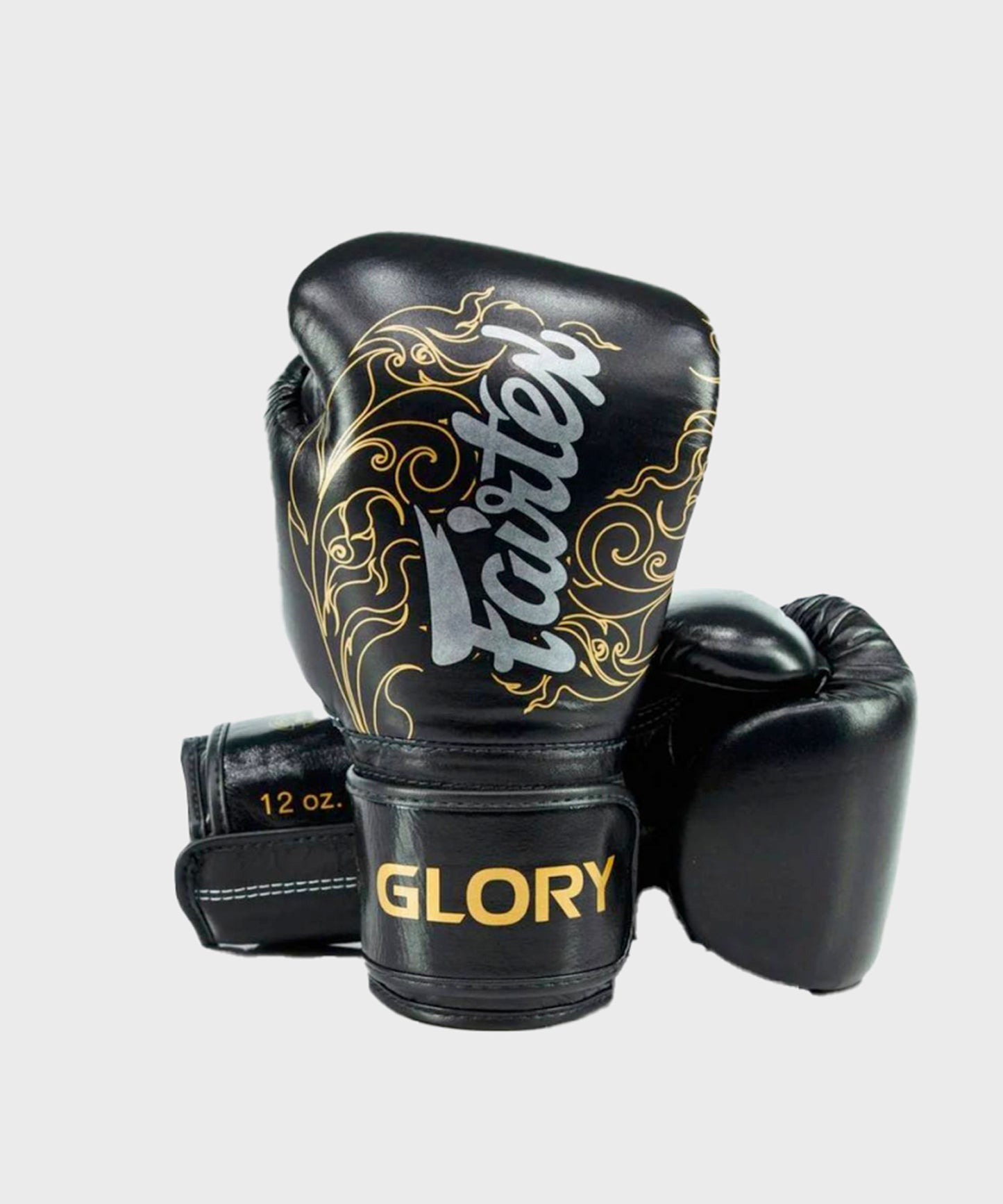 Fairtex X Glory Boxing Gloves - Black/Gold