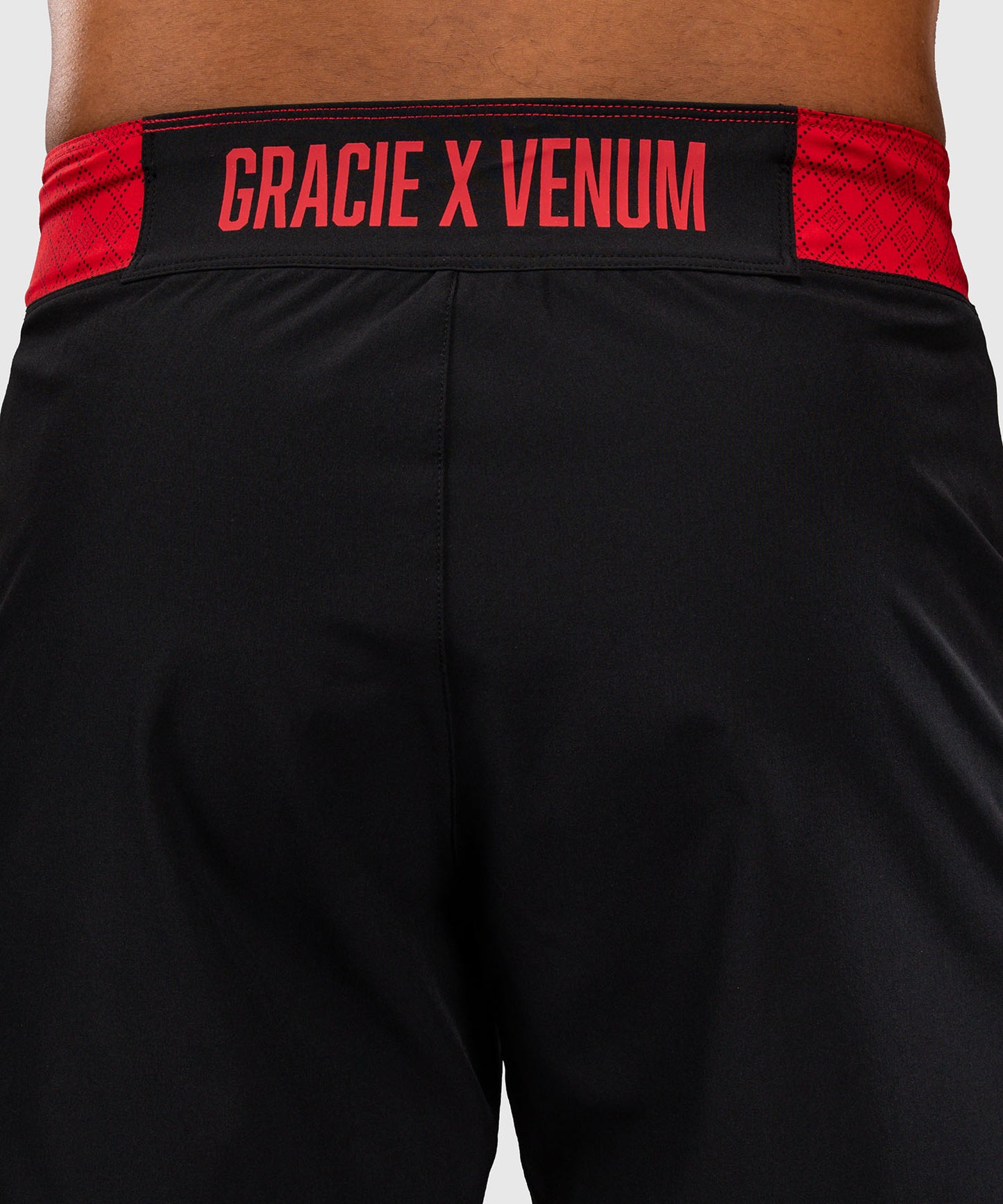 Venum x Roger Gracie Signature Pantaloncini da Combattimento - Nero/Rosso