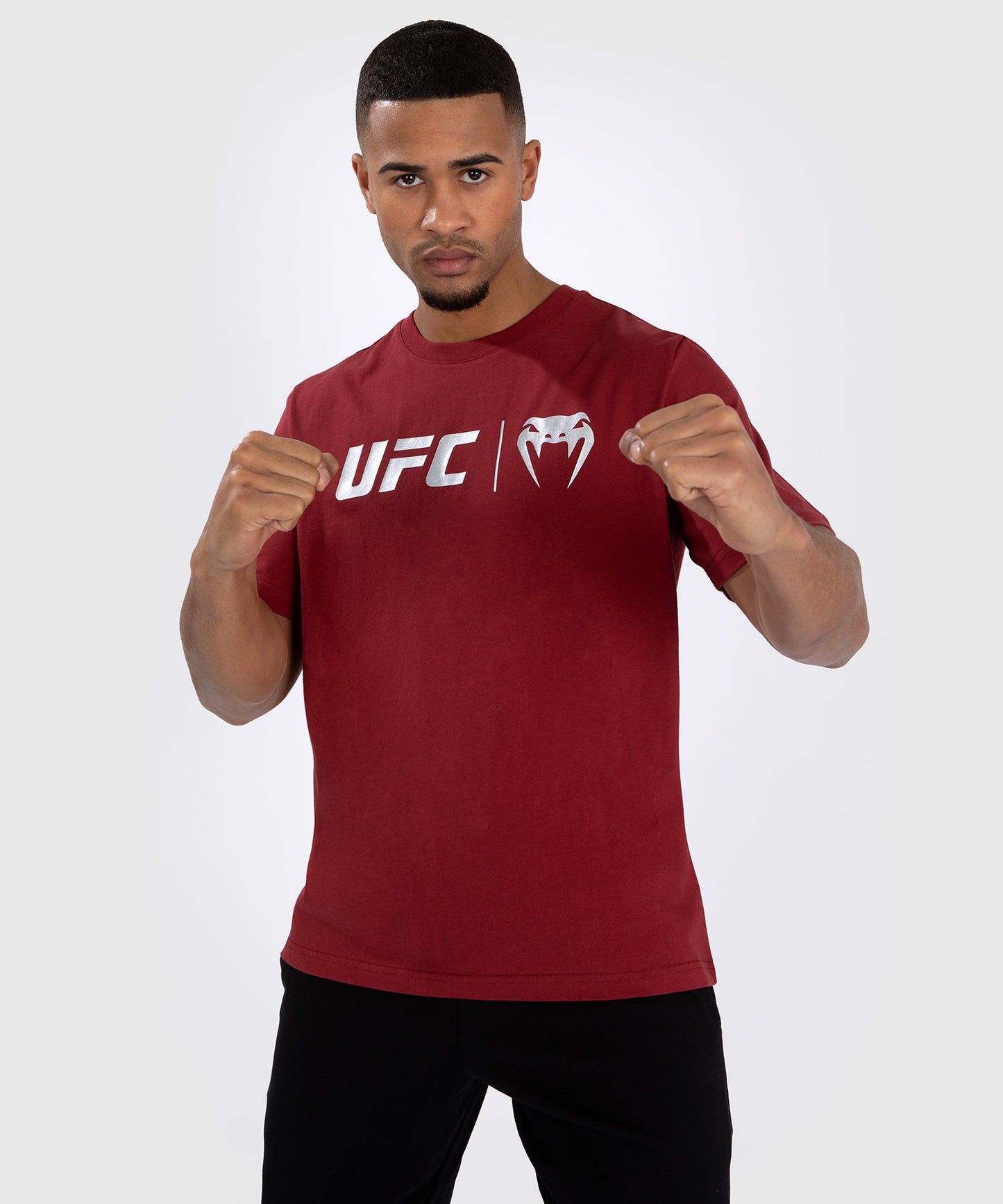 Venum Classic UFC T-Shirt - Rot/Weiß