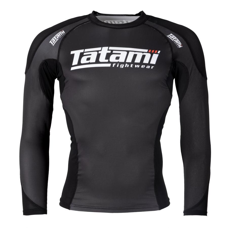 Rashguard Tatami Fightwear Technical - Manches Longues - Noir