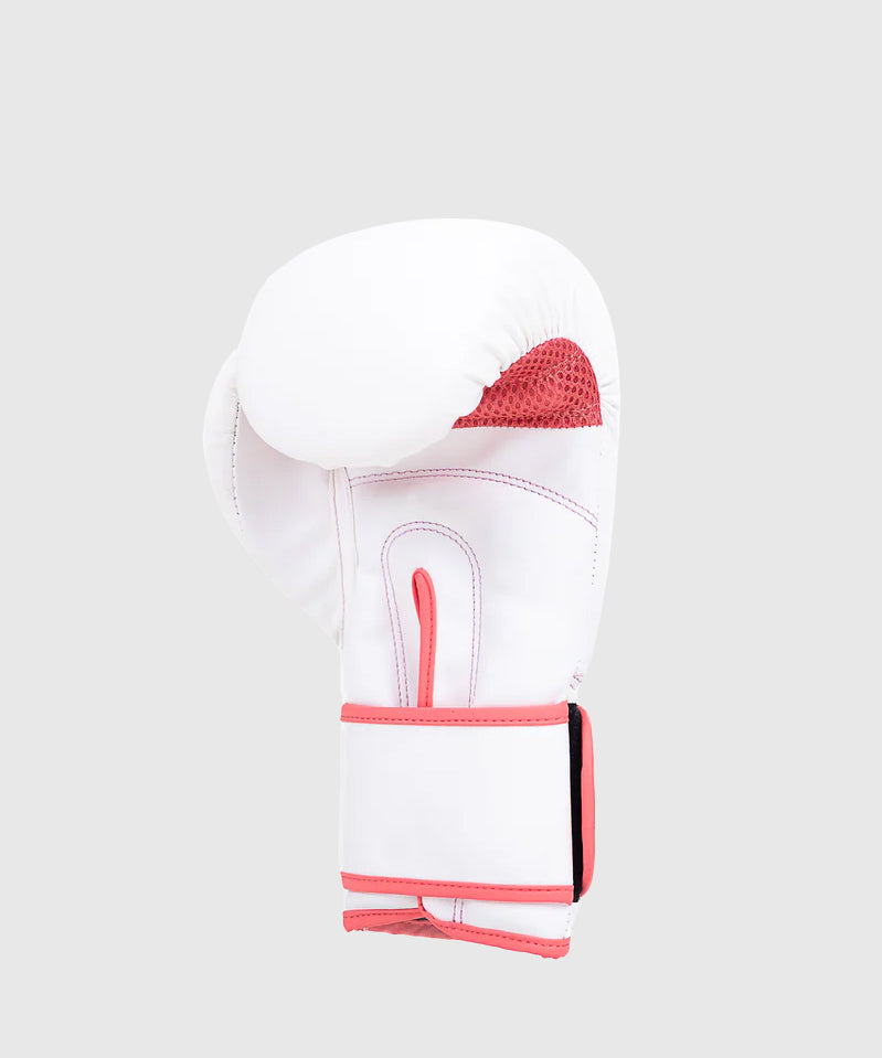 Metal Boxe Post Cutting Treats Boxing Gloves - White