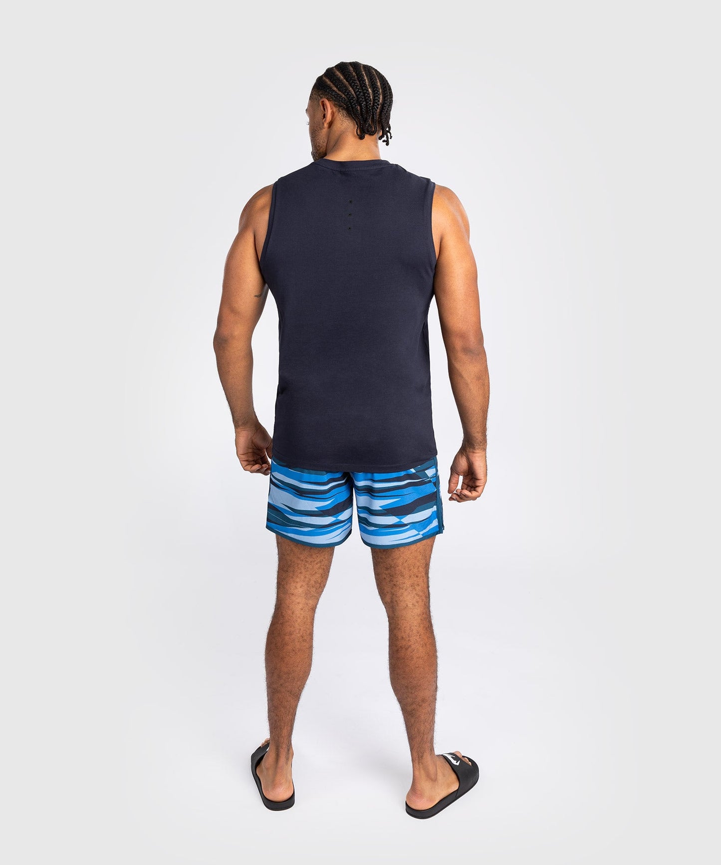Venum Rapid Men's Tank Top - Snake Head - Blue Amber
