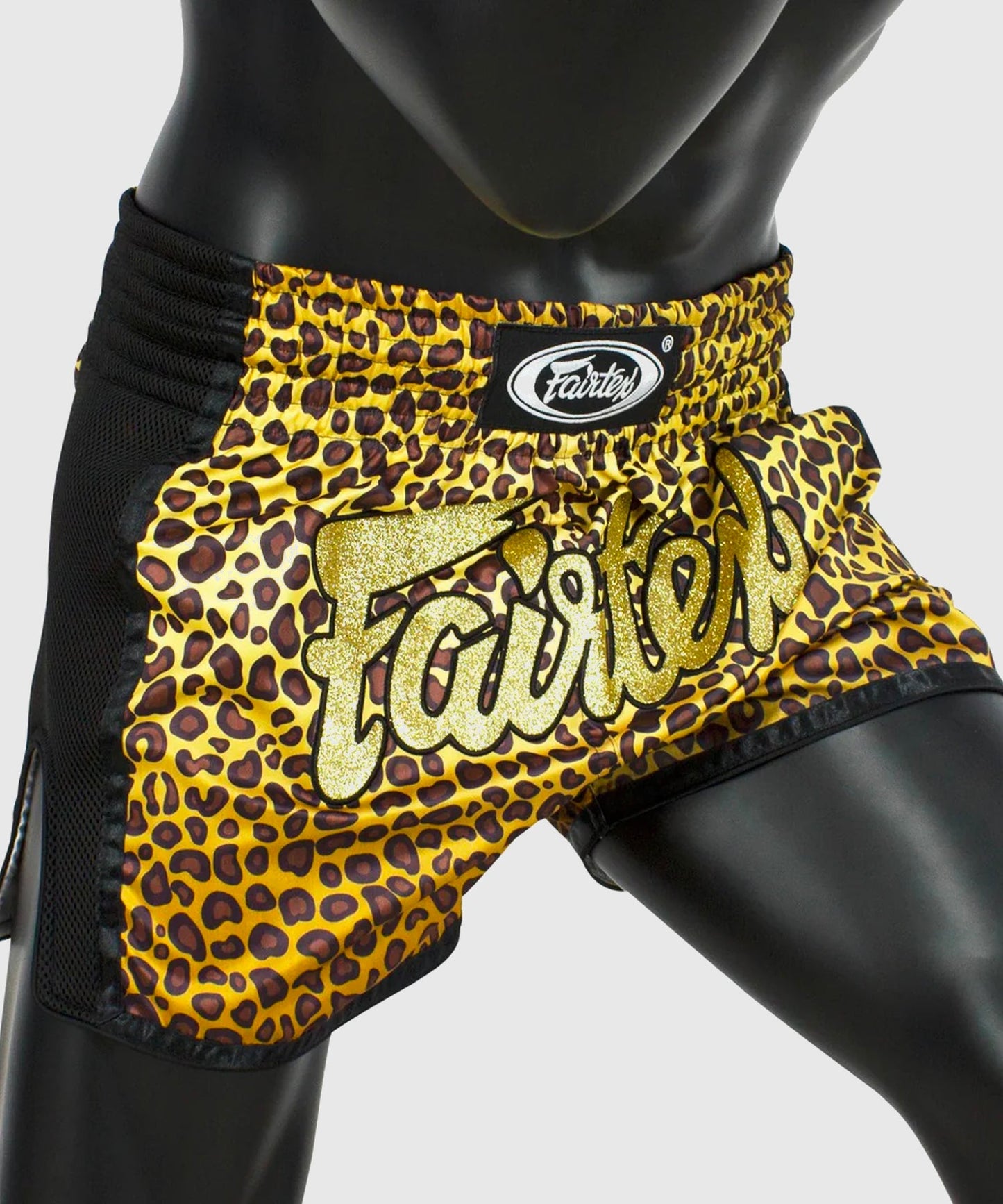 Fairtex Léopard Muay Thai Shorts – Leopard  Fairtex Léopard Muay Thai Shorts – Leopard