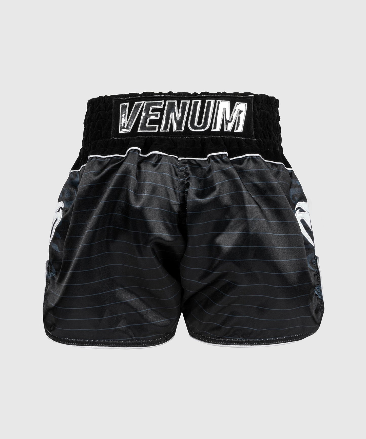 Short de Muay Thai Venum Attack - Noir/Argent