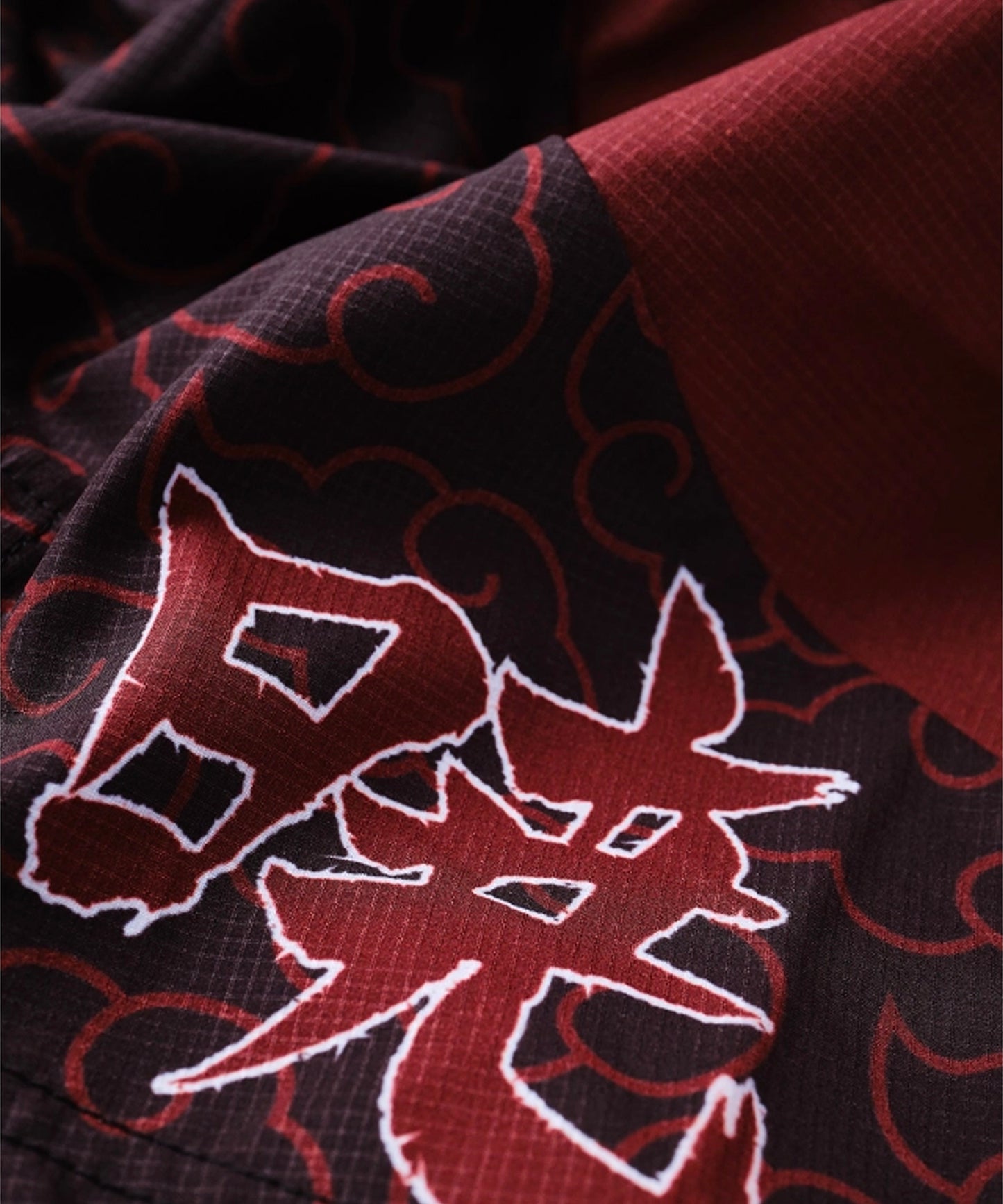Fightshort Elion X Naruto - Akatsuki Noir/Rouge