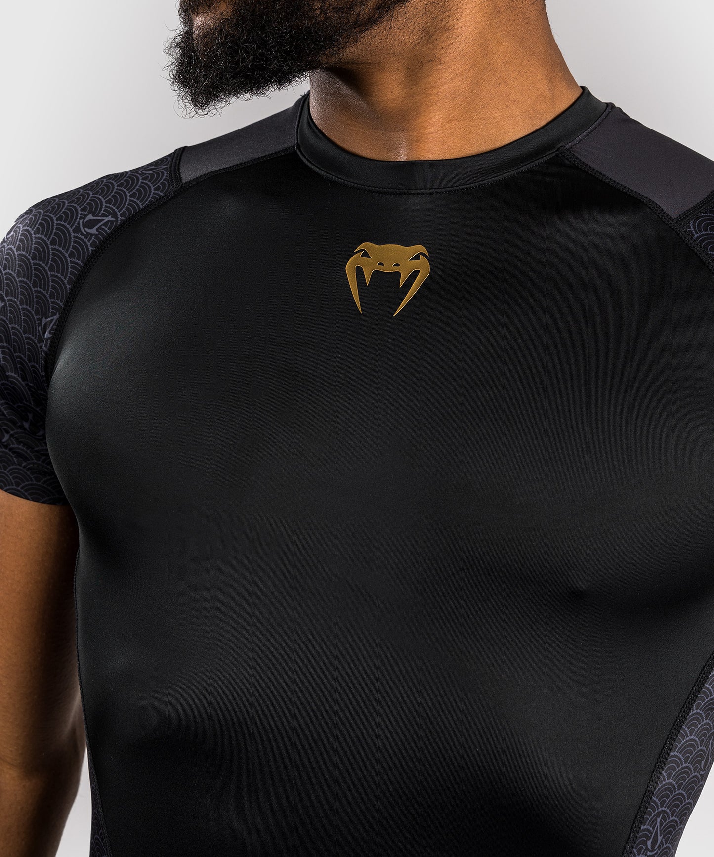 Venum x Assassin's Creed Shadows Short Sleeve Rashguards - Black