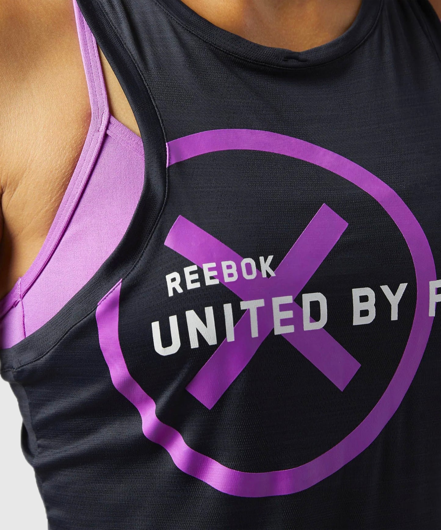 Débardeur Reebok Activchill - Noir/Rose