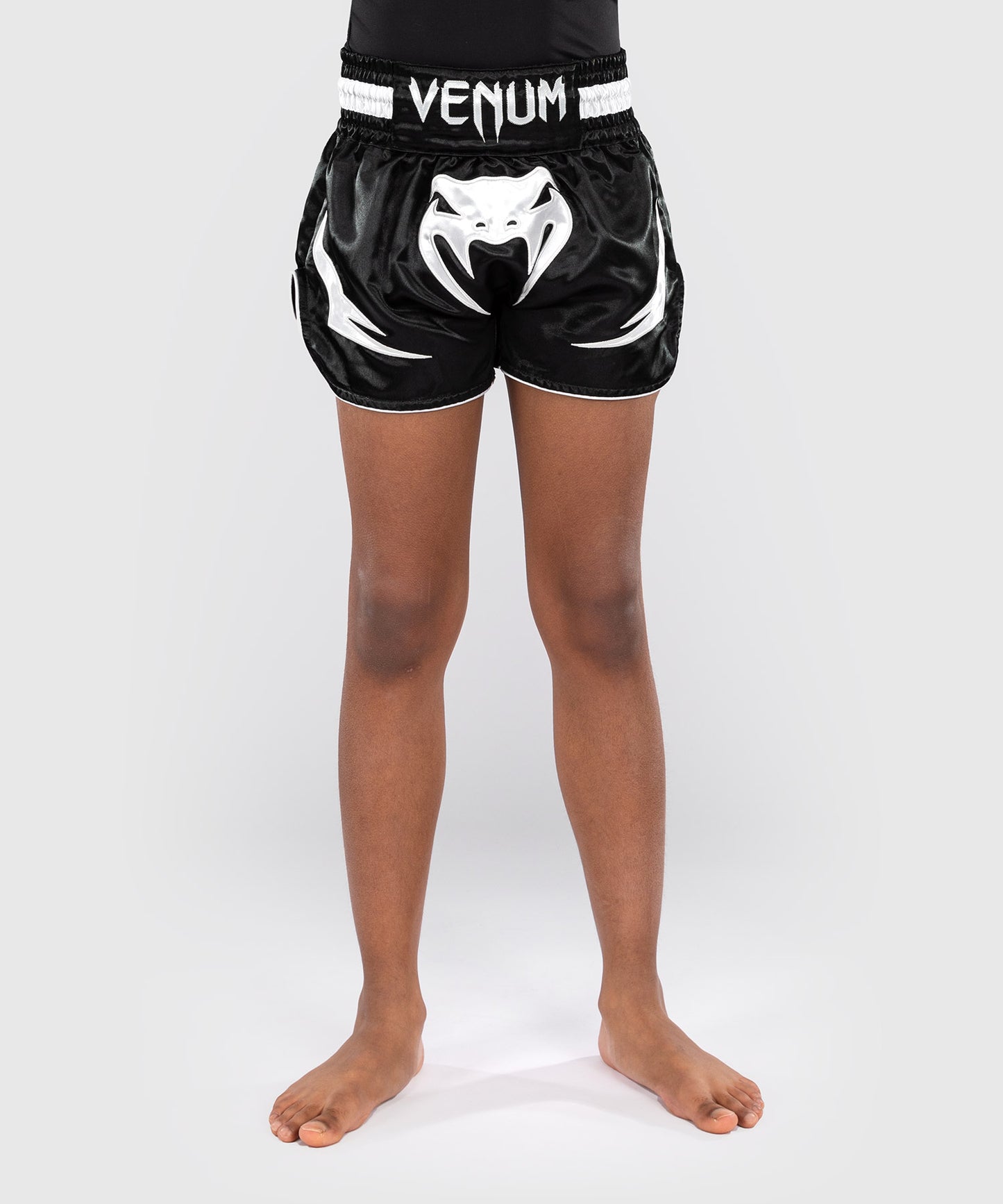 Venum Inferno Muay Thai Shorts für Kinder - Schwarz