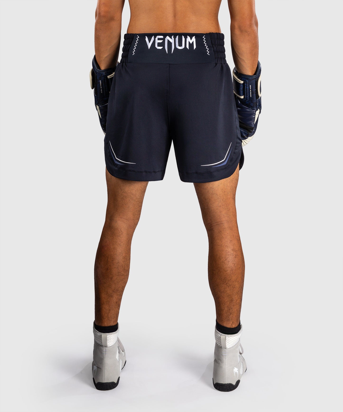Short de Boxe Venum G-Core - Bleu Marine/Blanc