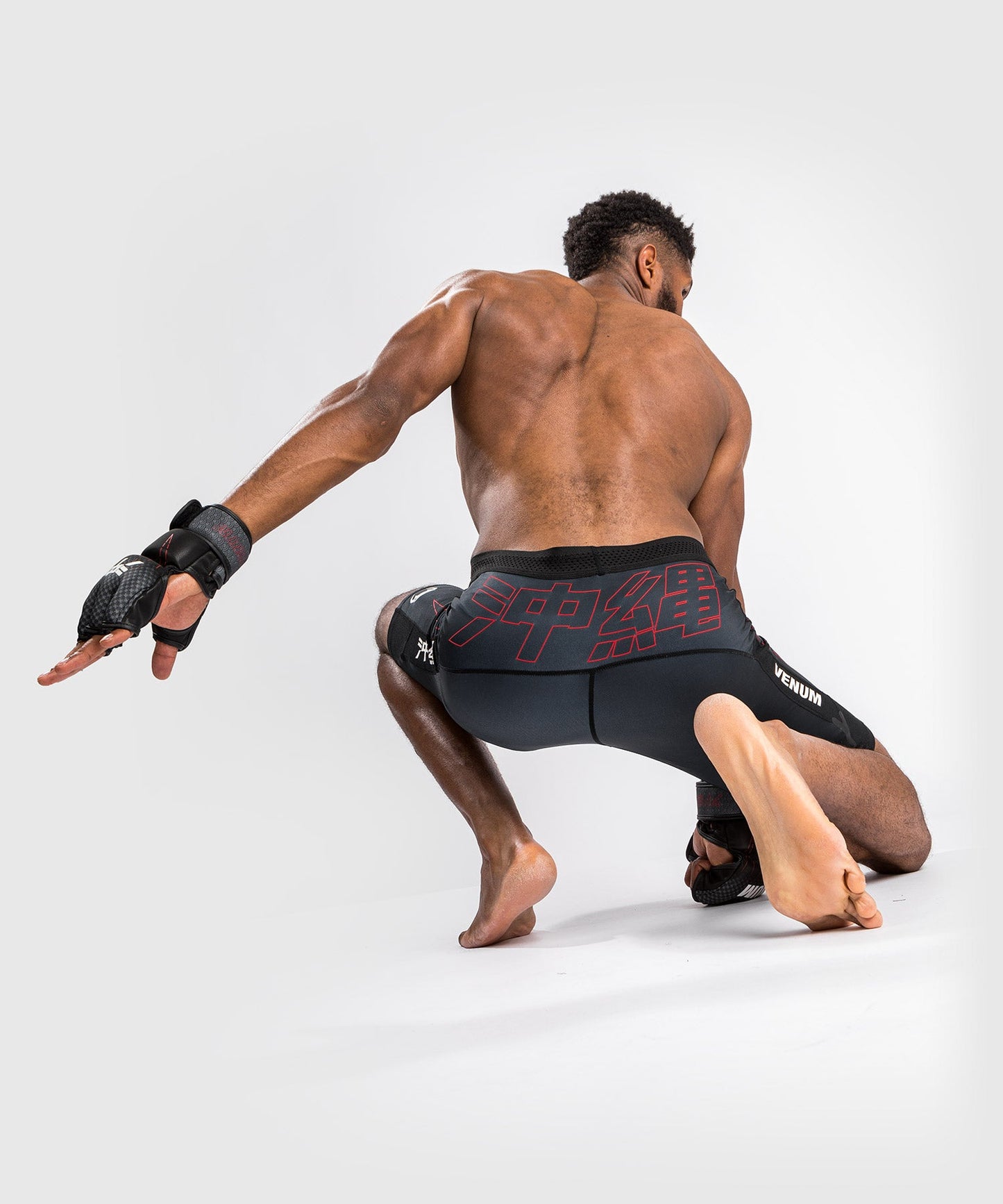 Venum Okinawa 3.0 Compression Short - Black/Red