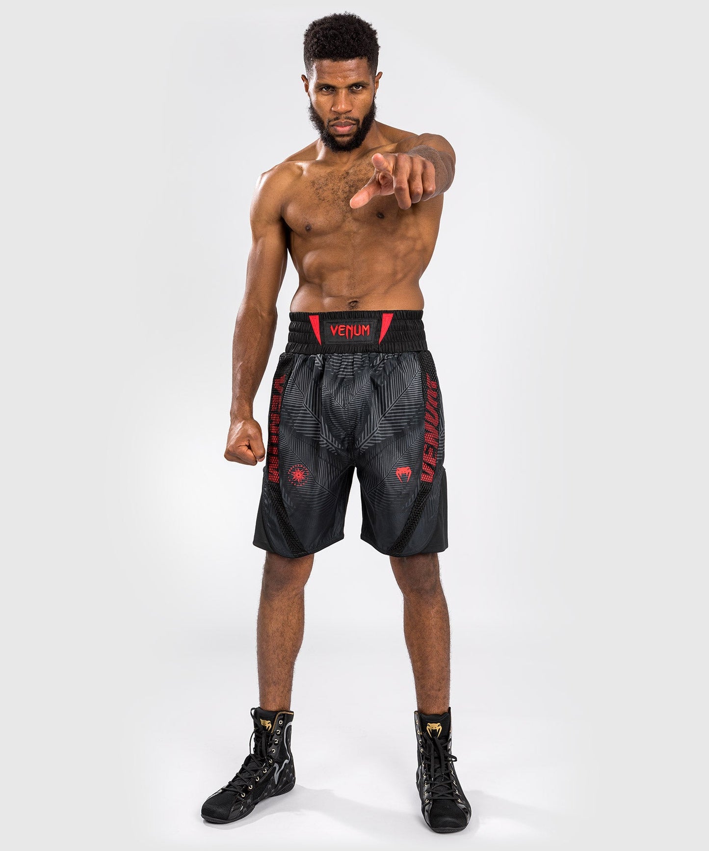 Short de Boxe Venum Phantom - Noir/Rouge