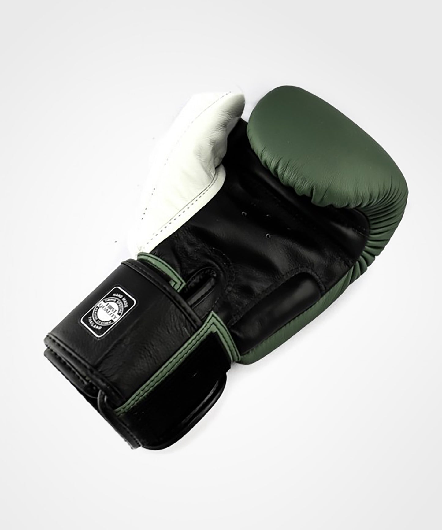 Gants de Boxe Twins BGVL 4 - Noir/Olive/Blanc