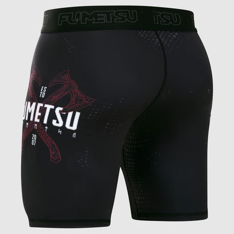Short de Vale Tudo Fumetsu Berserker - Noir/Rouge