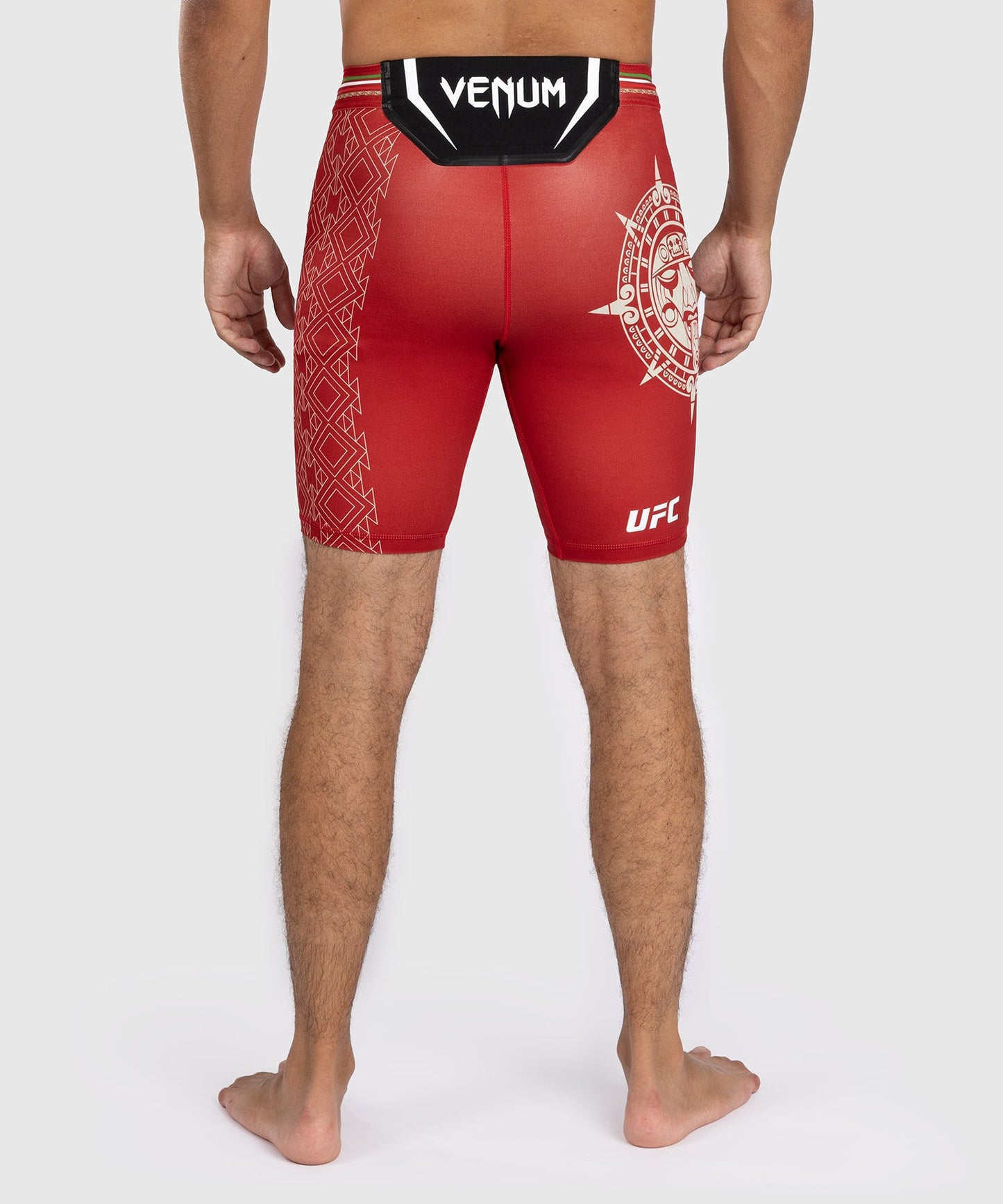 Noche UFC by Venum Authentic Fight Night Men's Compression Short - Red