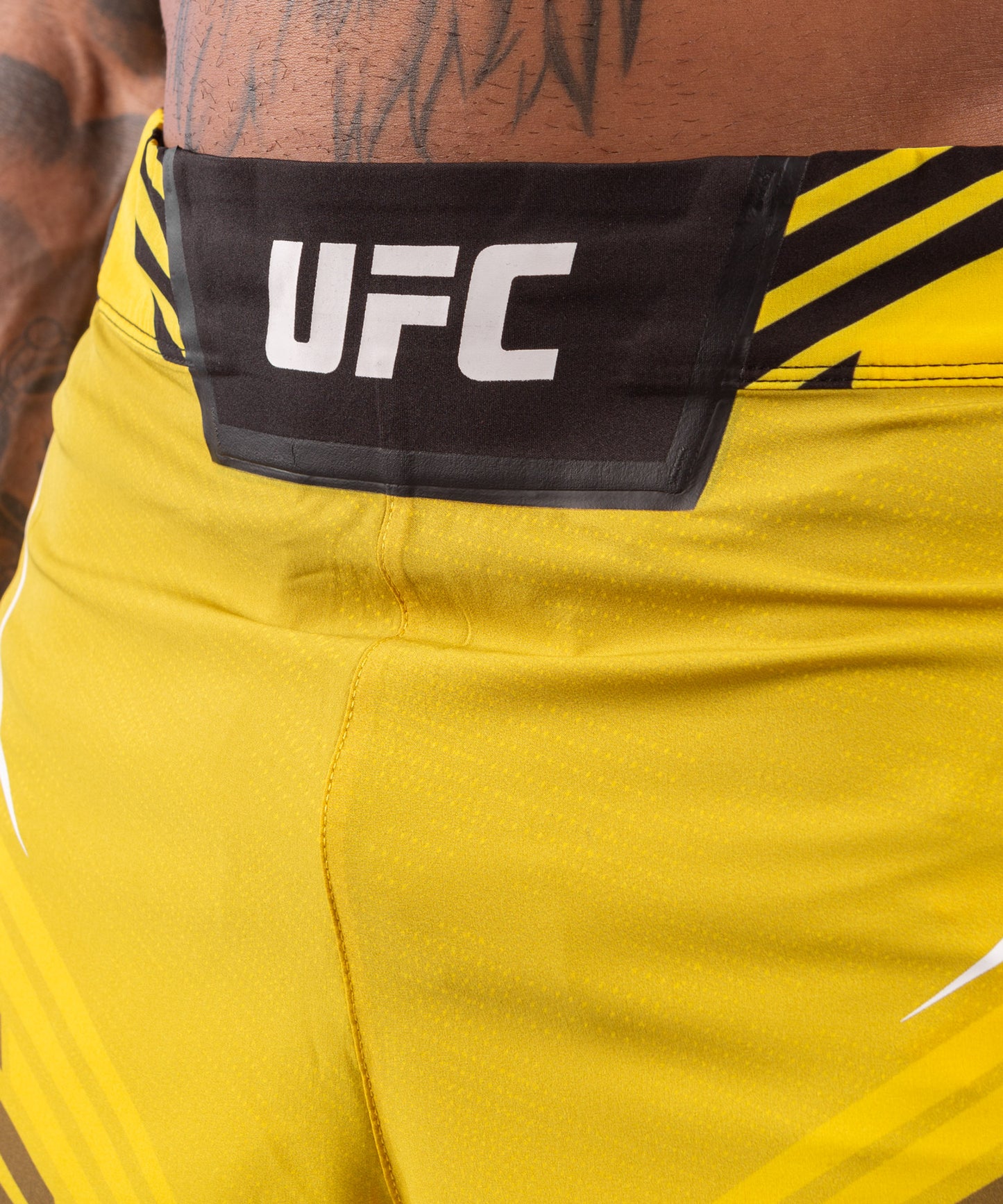 Fightshort Homme UFC Venum Authentic Fight Night - Coupe Courte - Jaune