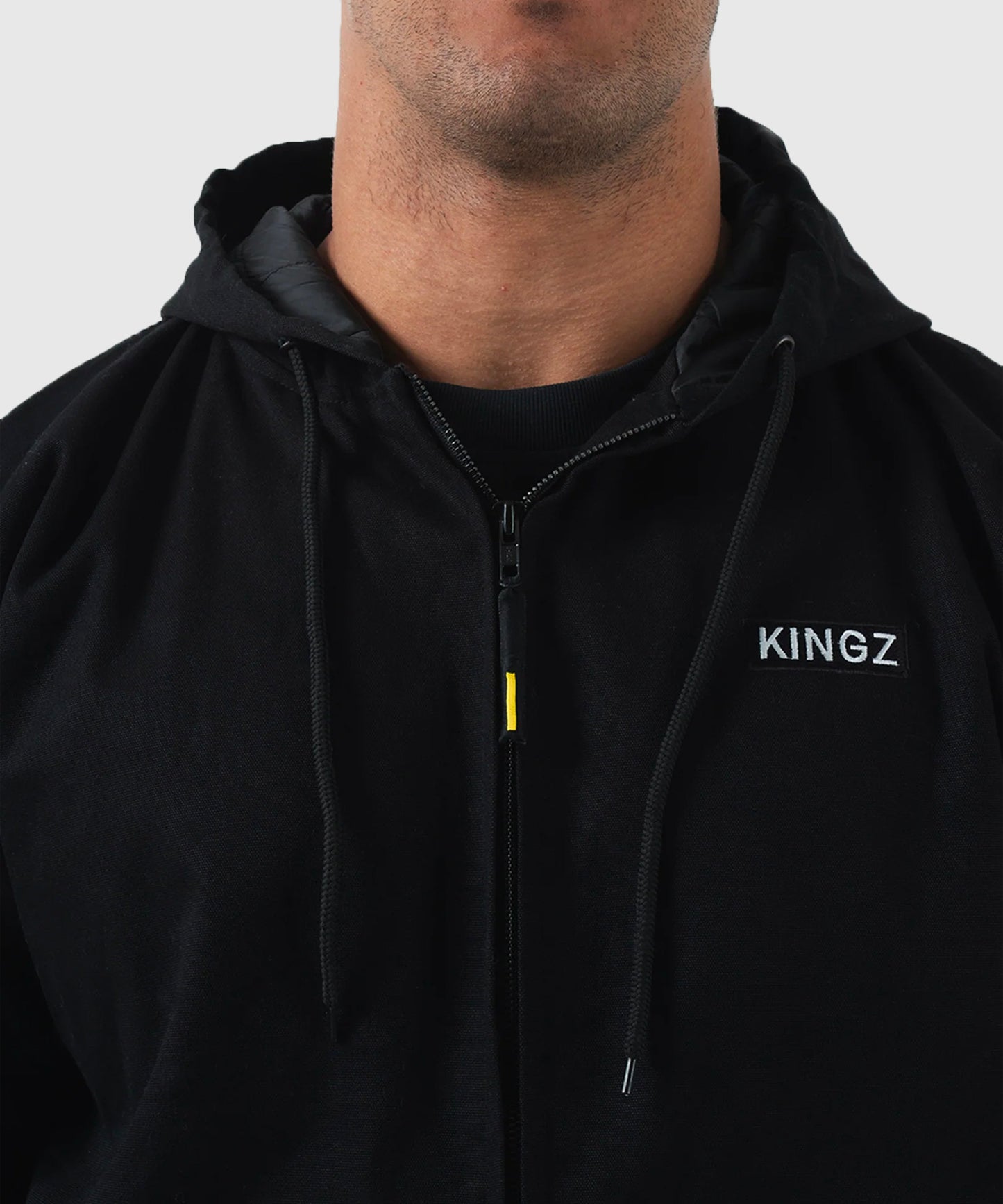 Kingz Chaqueta Canvas - Negro