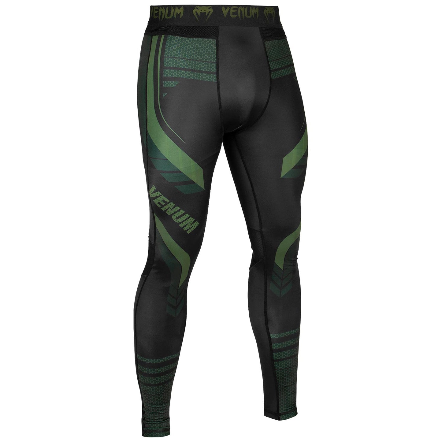 Venum Technical 2.0 Compression Tights - Black/Khaki - Exclusive