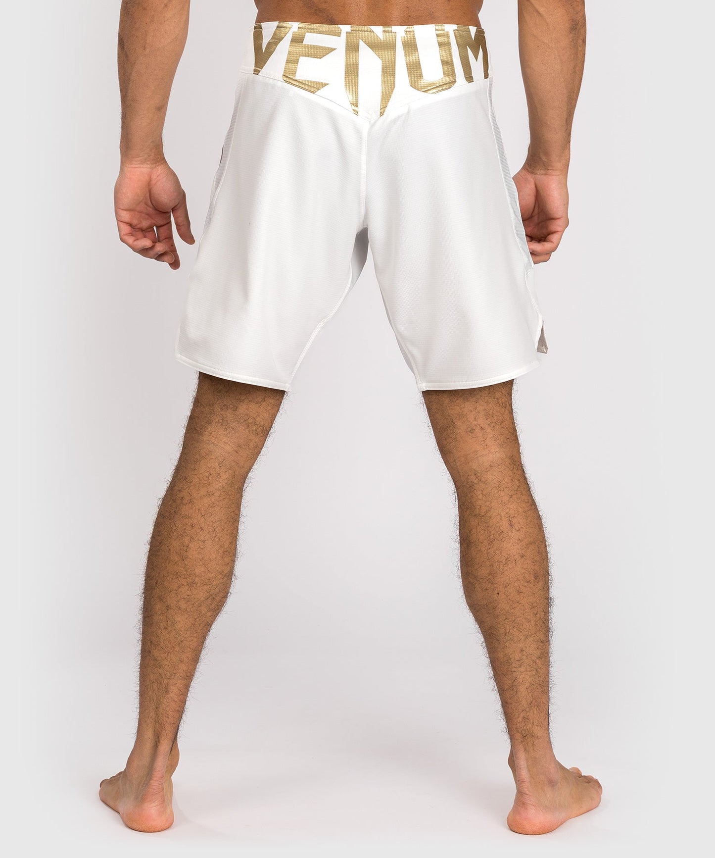 Shorts de combat Venum Light 5.0 - Blanc/Or