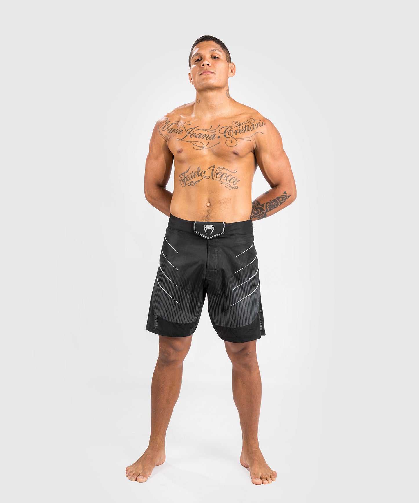 Fightshort Venum Biomecha - Noir/Gris
