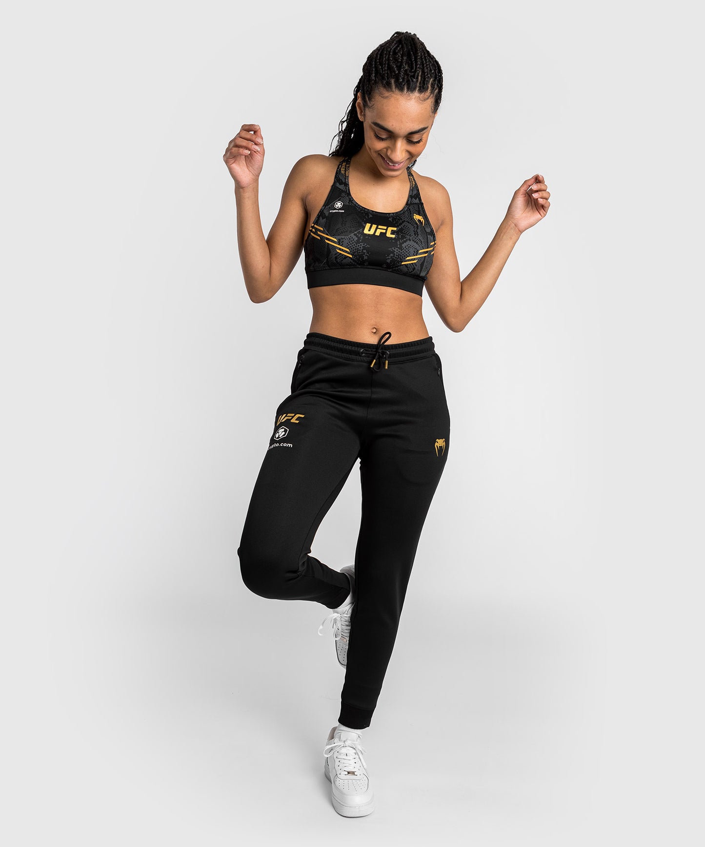 Pantalon Walkout pour Femmes UFC Adrenaline by Venum Authentic Fight Night - Champion