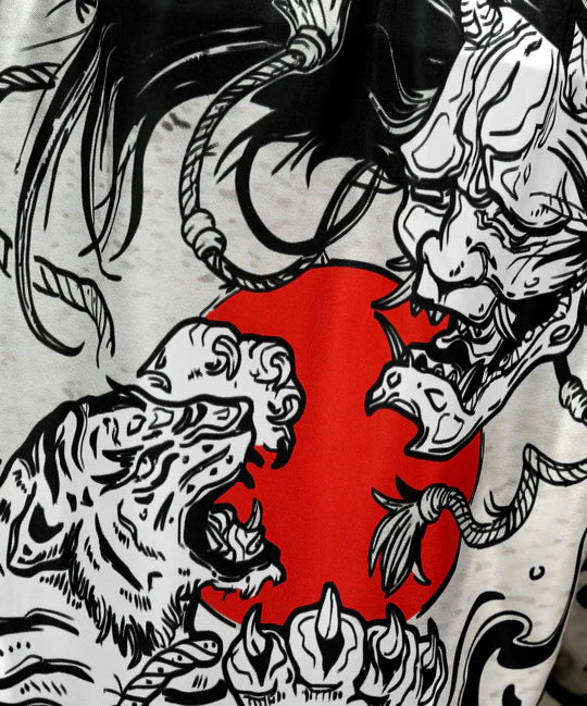 Short De Muay Thai Tuff Payak Shadows Of The Yokai - Gris