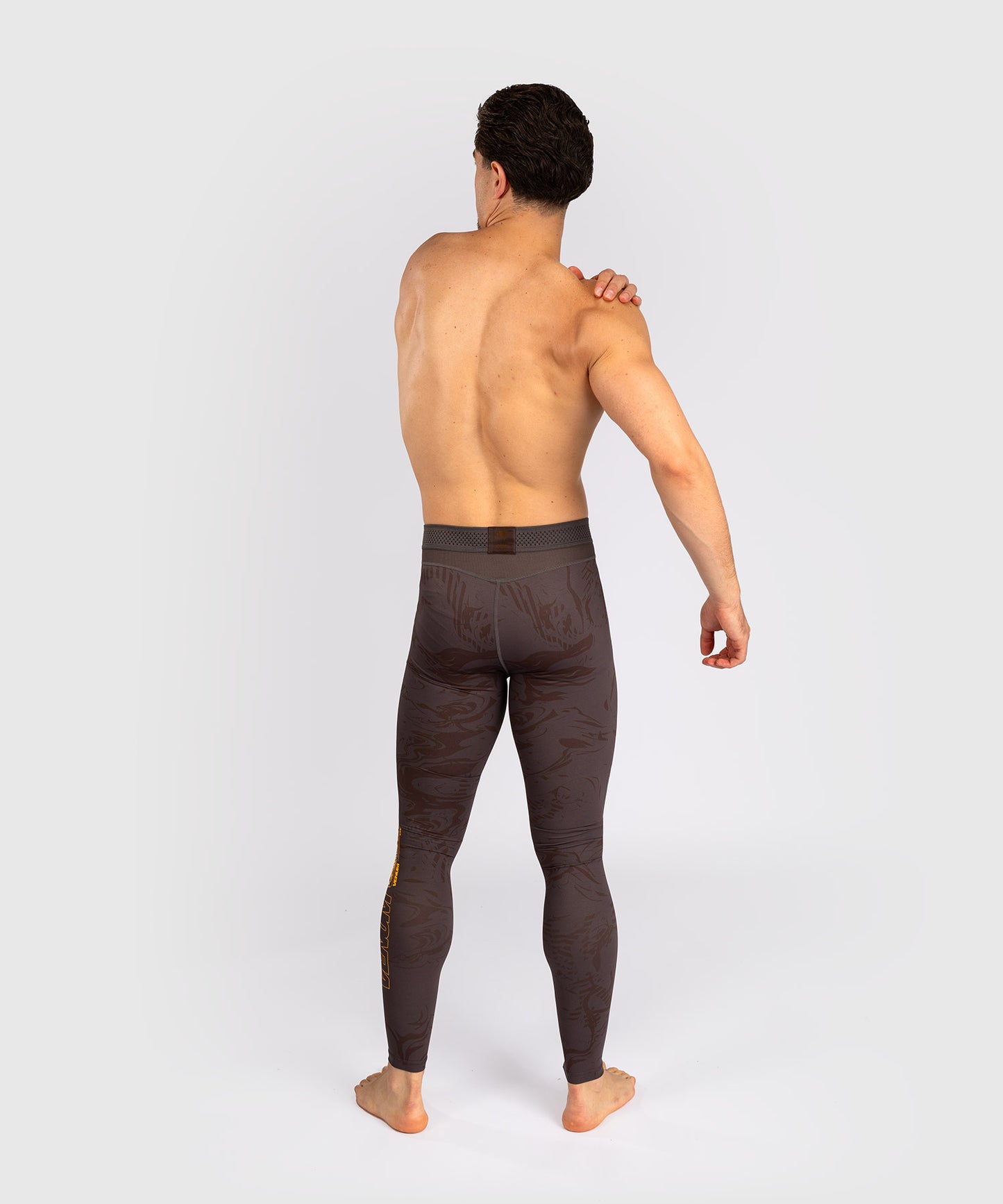 Leggings Performance pour Hommes UFC Fusion by Venum Fight Week - Marron Terrestre