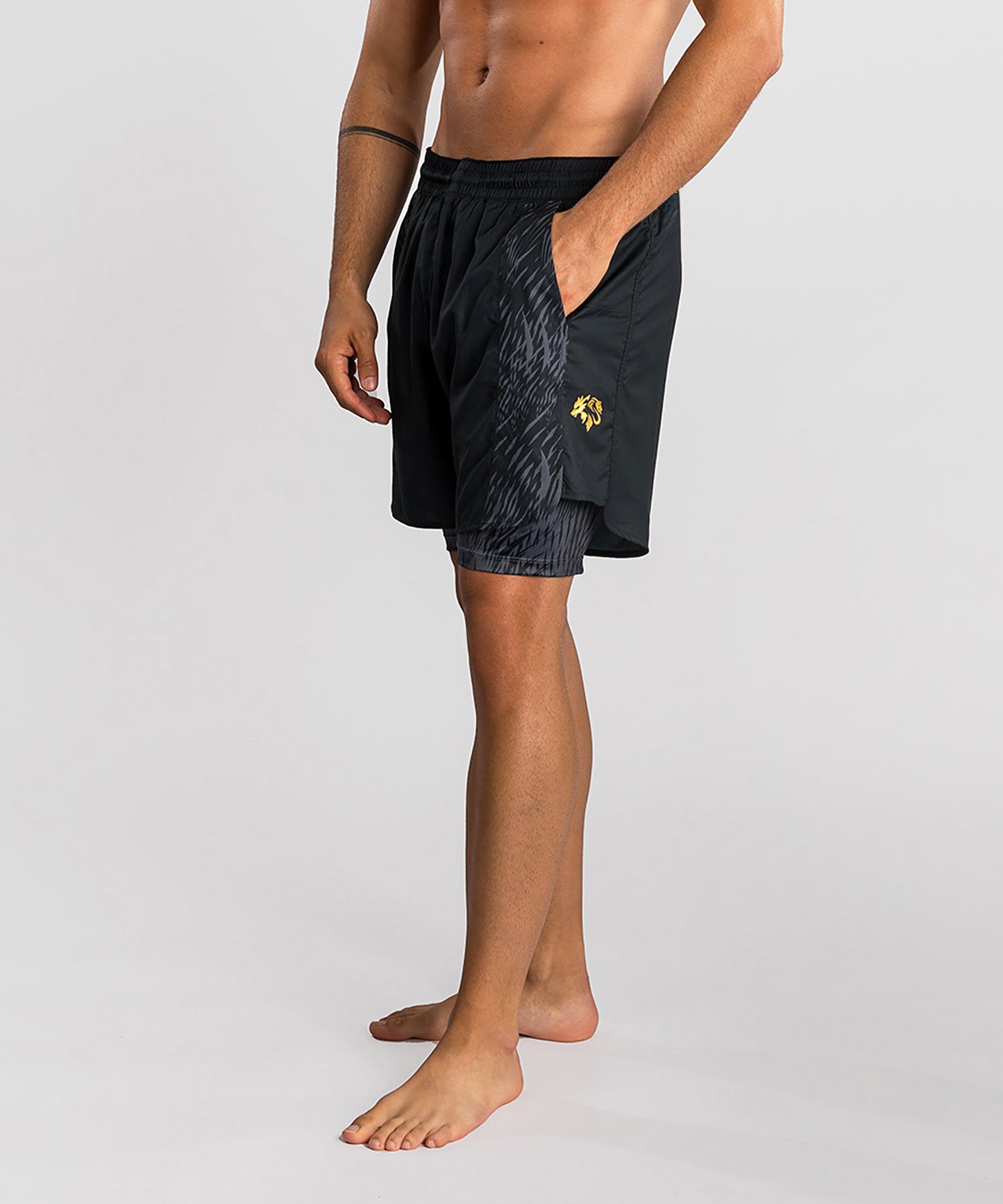 Venum x Chimaev Trainingsshorts - Schwarz/Grau