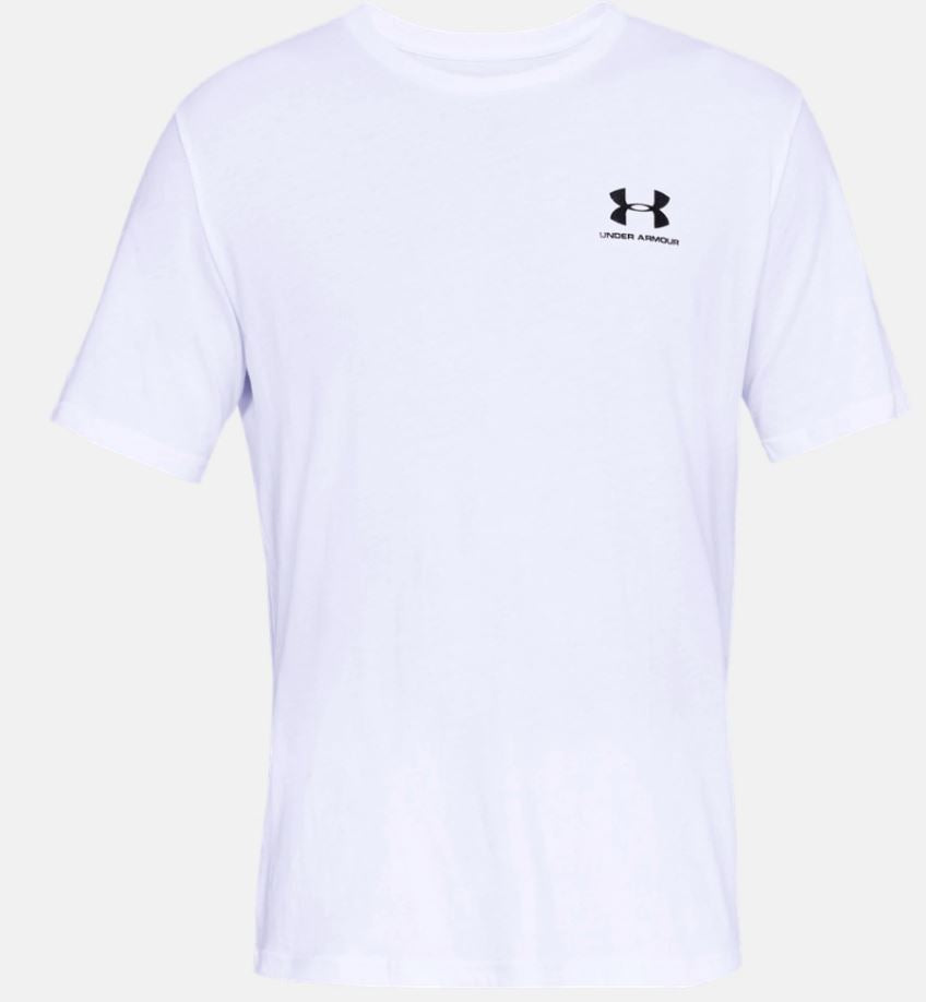 Under Armour Sportstyle Left Chest T-shirt - White