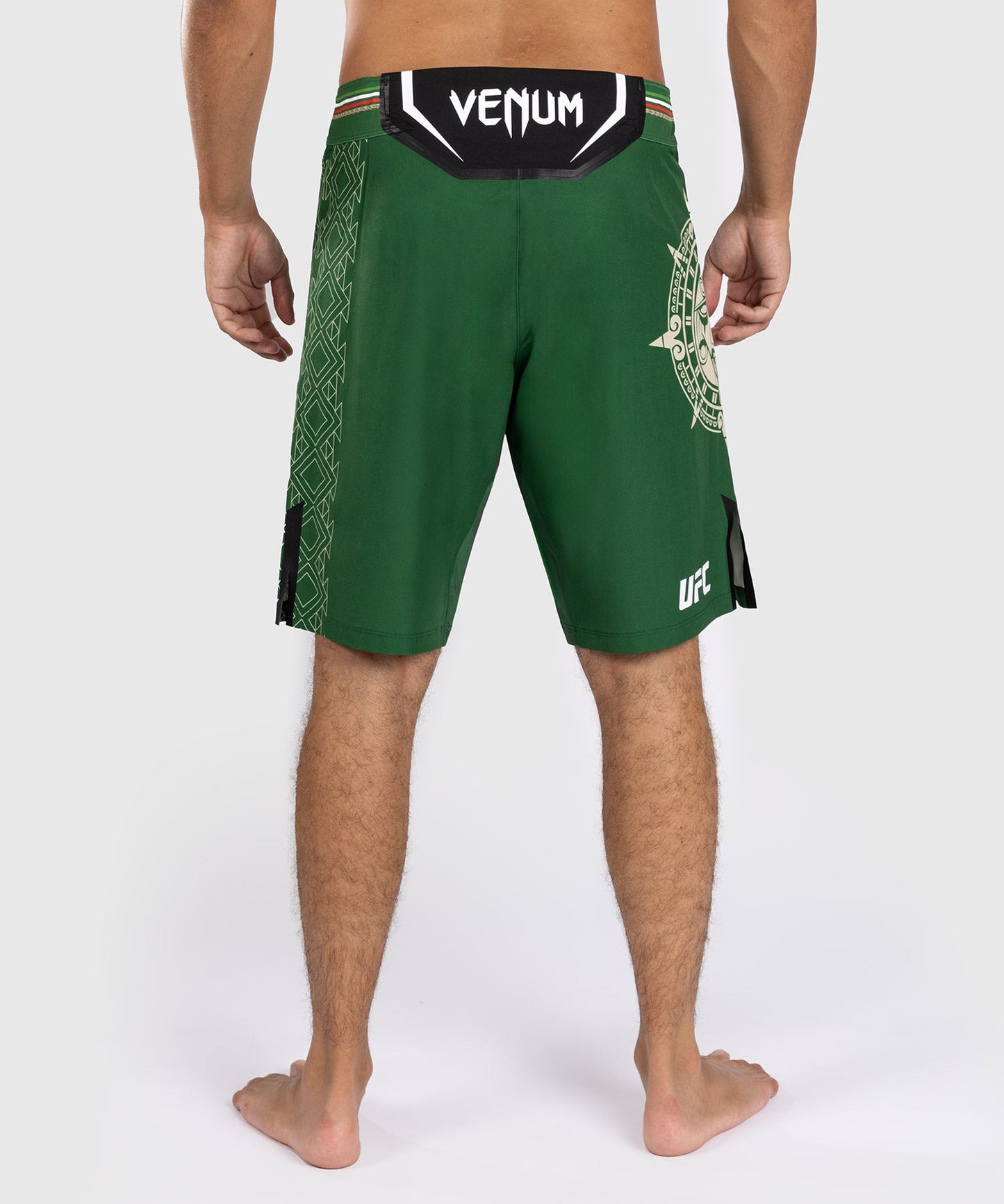 Noche UFC by Venum Authentic Fight Night Short for Men - Long Cut - Green