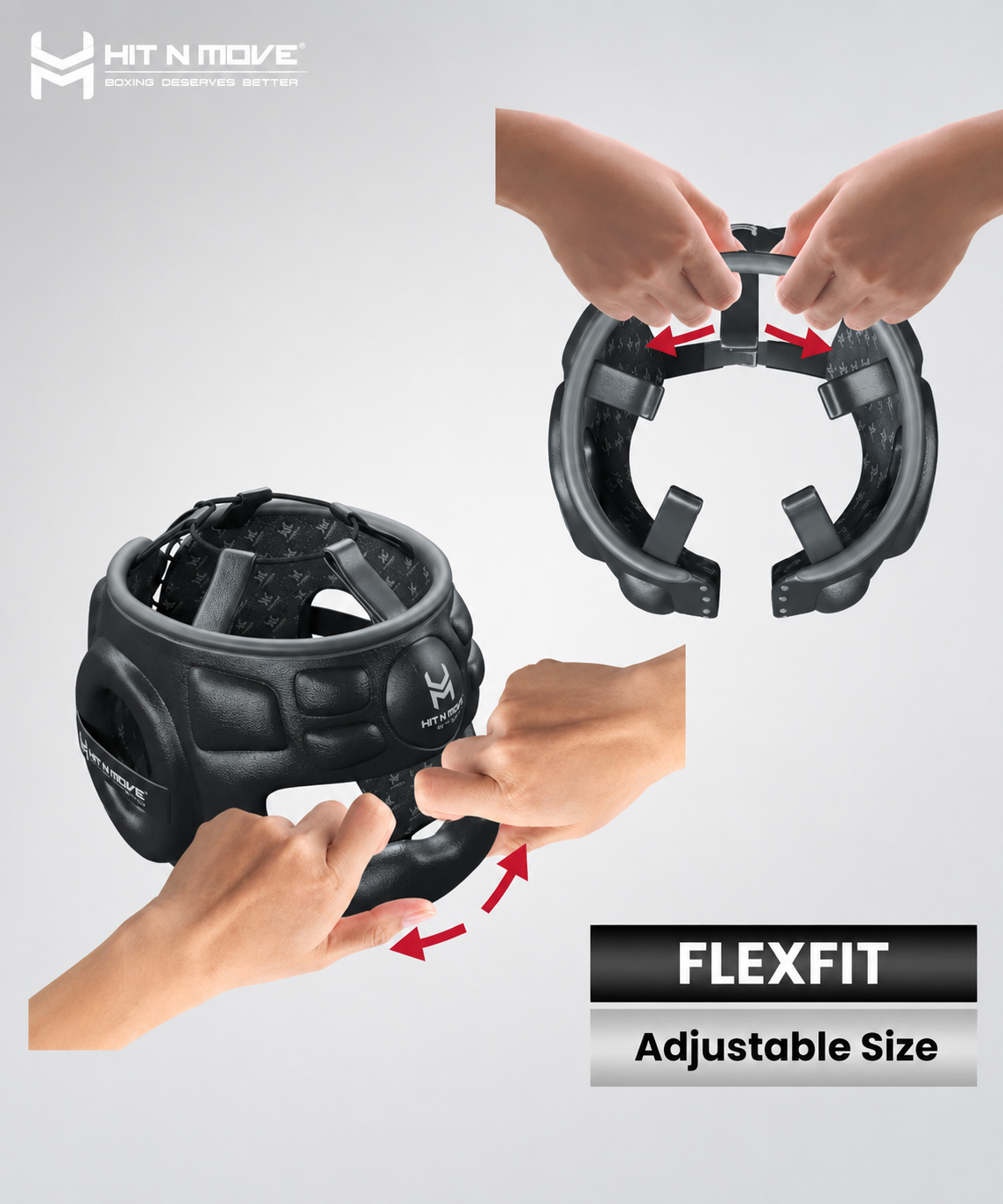 Casque de Boxe Hit N Move Air Armor - Noir