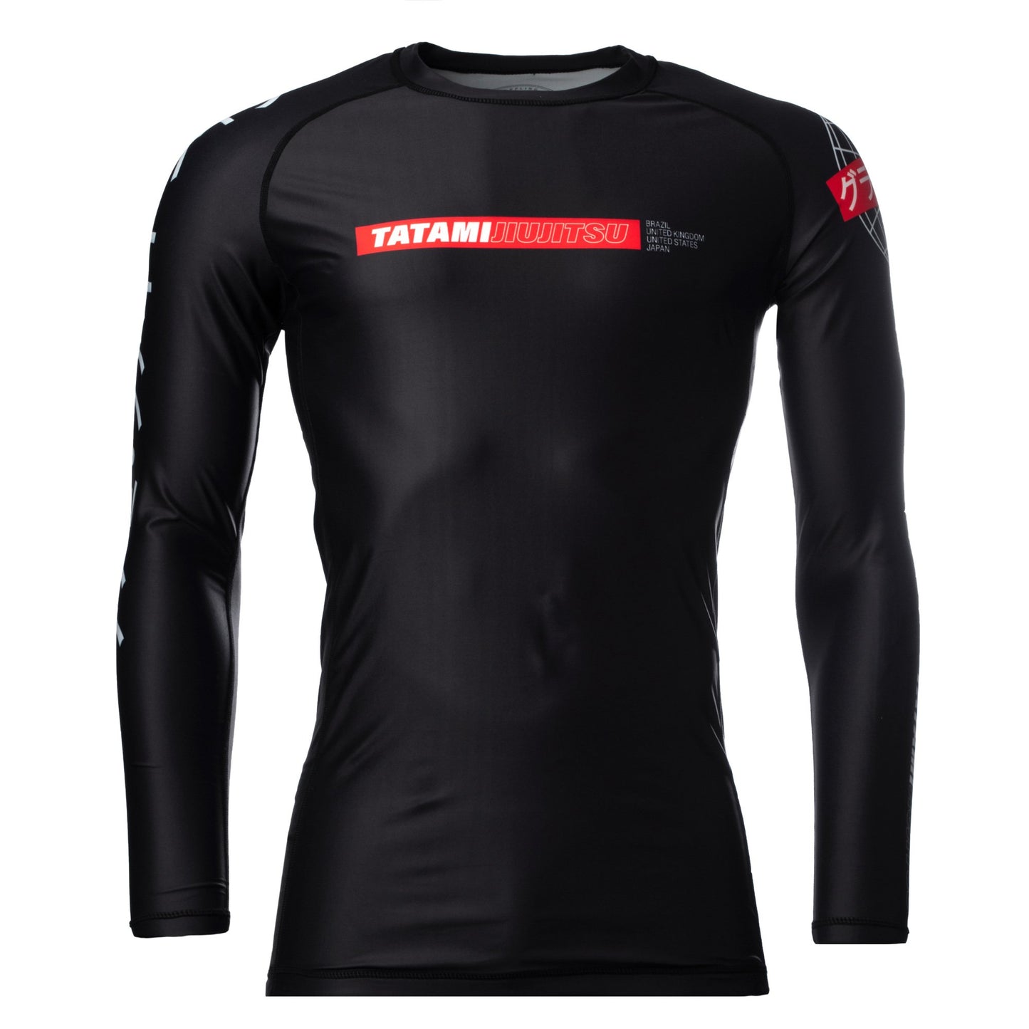 Tatami Fightwear Global Long Sleeve Compression T-shirt - Black