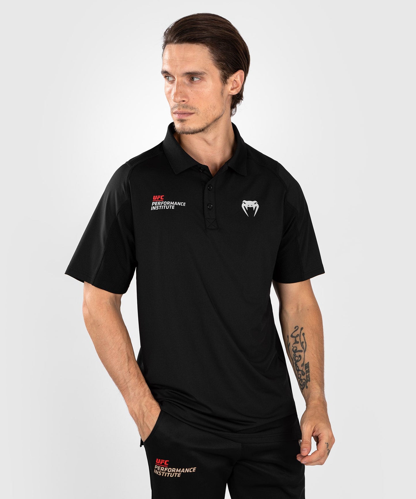 Men's UFC Polo Venum Performance Institute 2.0 - Black/Red