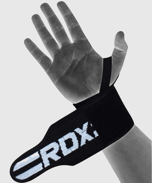 Sangles de musculation RDX W2 - Noir/Blanc