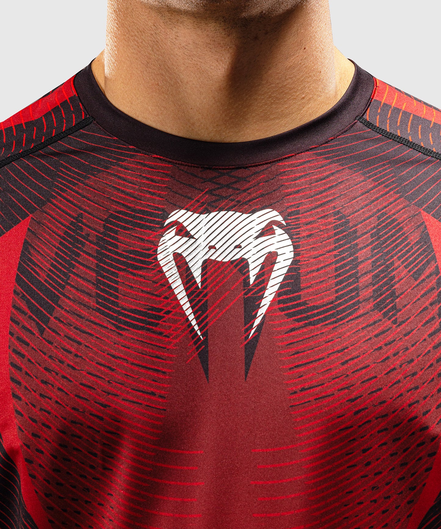 Venum Galactic 3.0 Maglietta Dry Tech - Rosso/Argento
