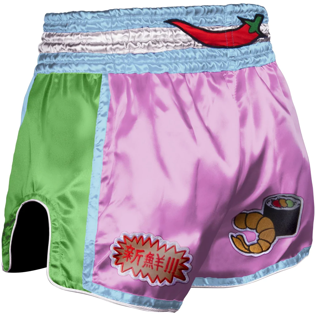 SHORT DE MUAY THAI 8 WEAPONS YUMMY - ROSE