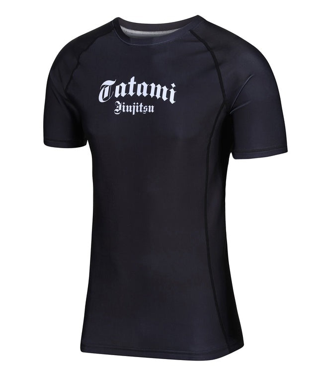 Kompressions-T-Shirt Tatami Fightwear Gothic Kurzarm - Schwarz