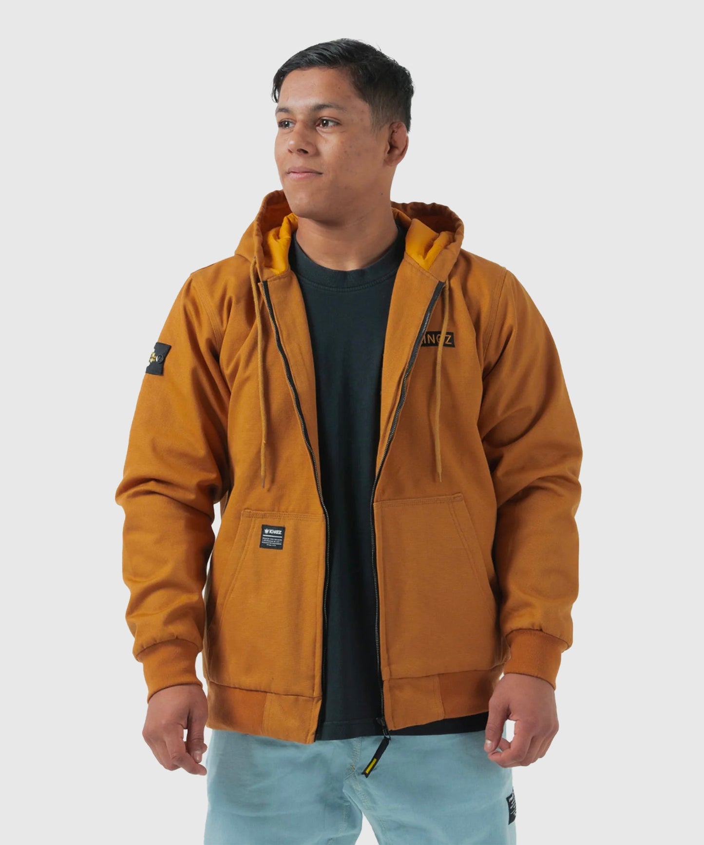Veste Canvas Kingz - Marron