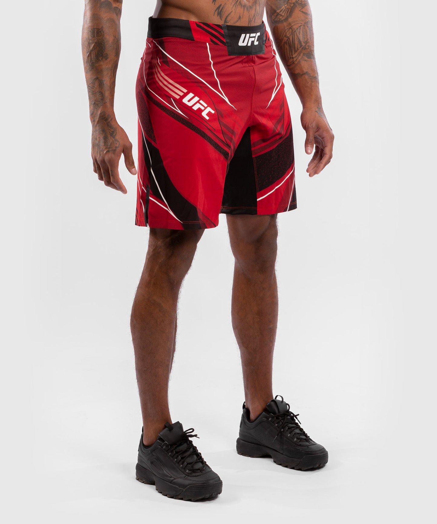 Fightshort Homme UFC Venum Authentic Fight Night - Coupe Longue - Rouge