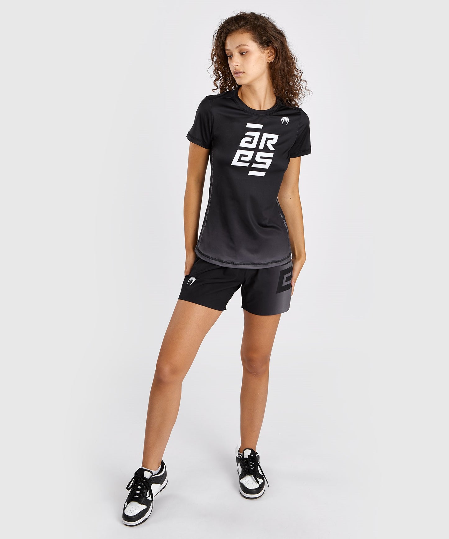 Dry Tech Women's T-Shirt Venum x Ares - Black