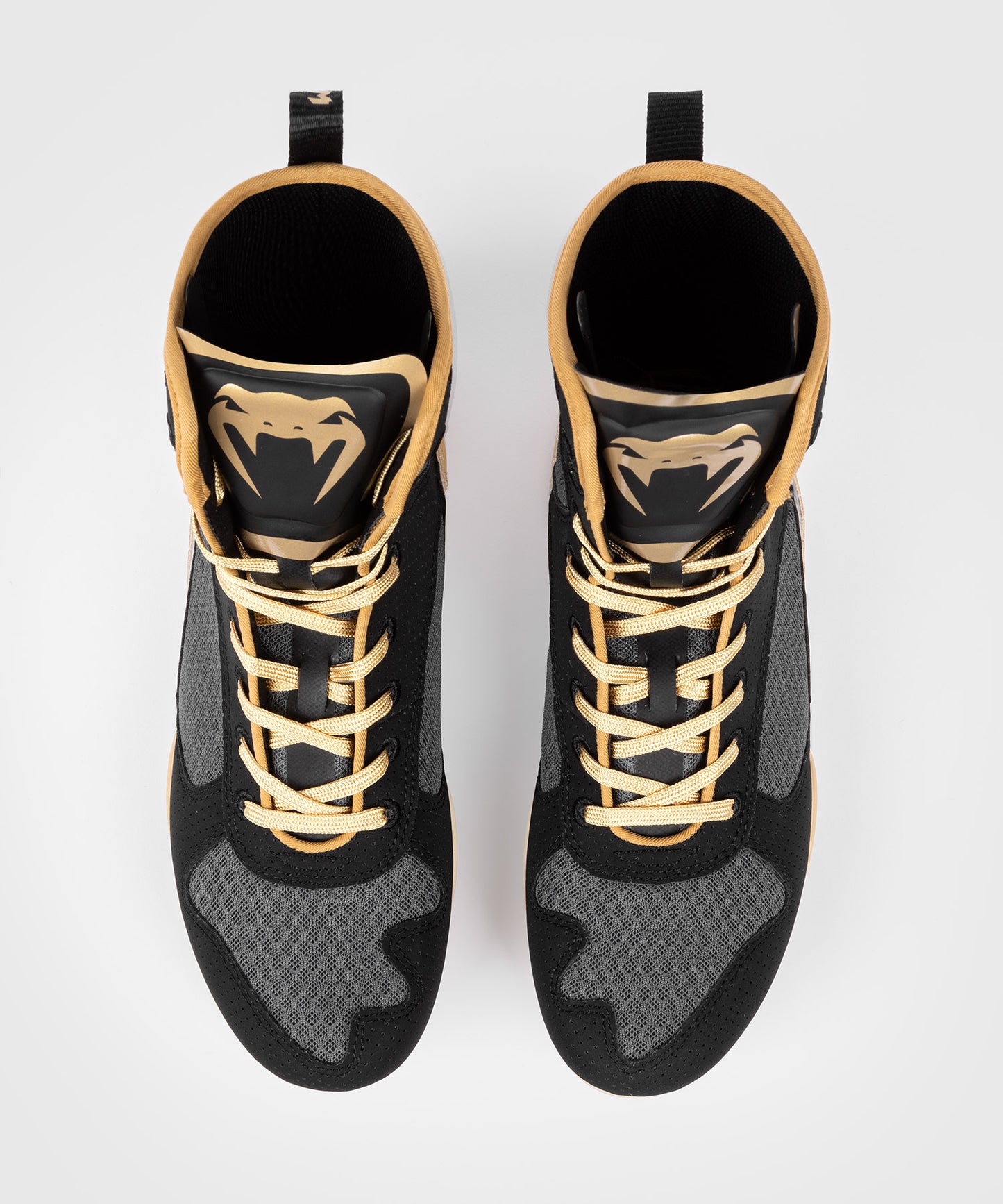 Chaussures de boxe Venum Elite - Noir/Beige