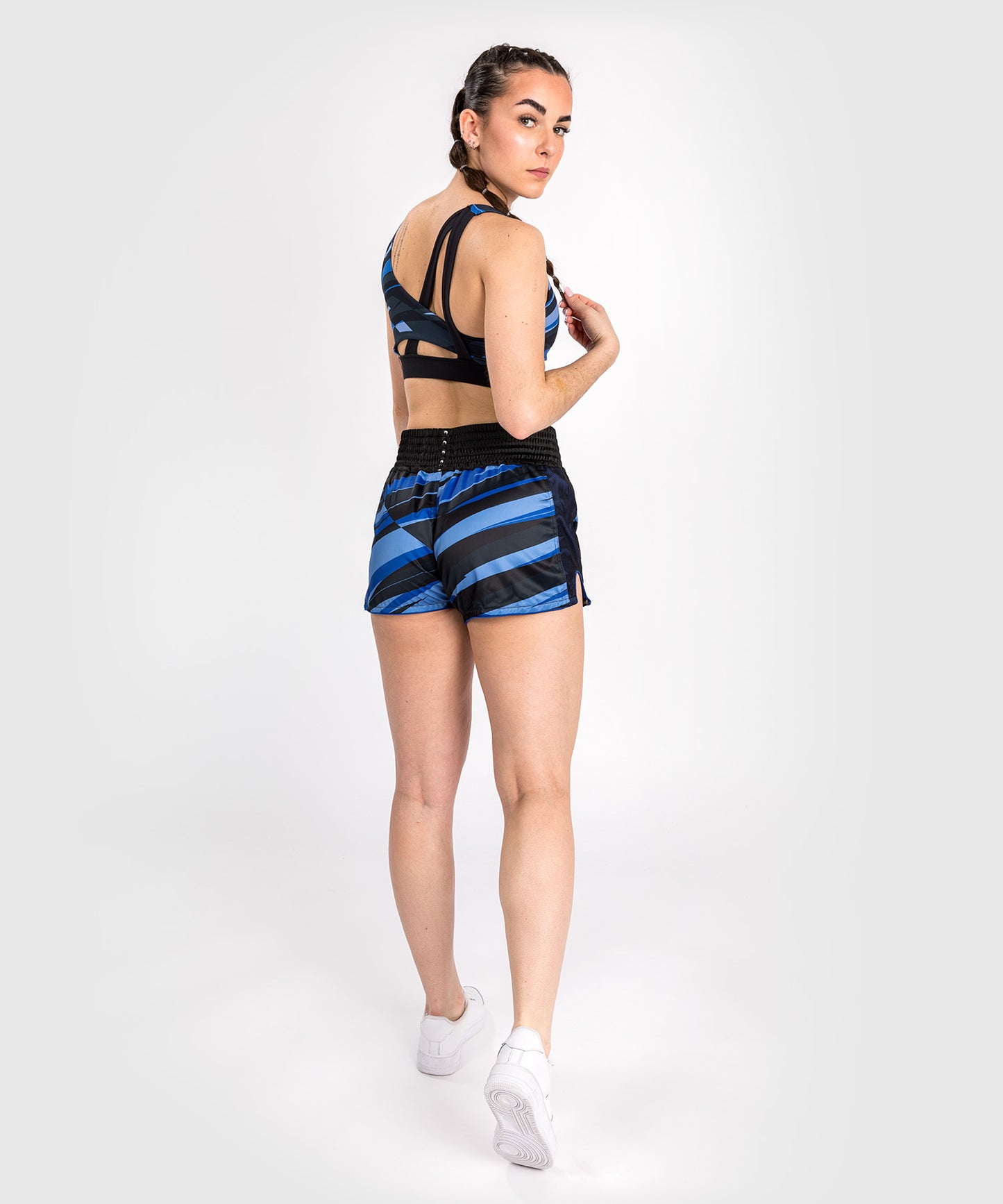 Venum Abyss Short da Muay Thai da Donna - Blu Ombra
