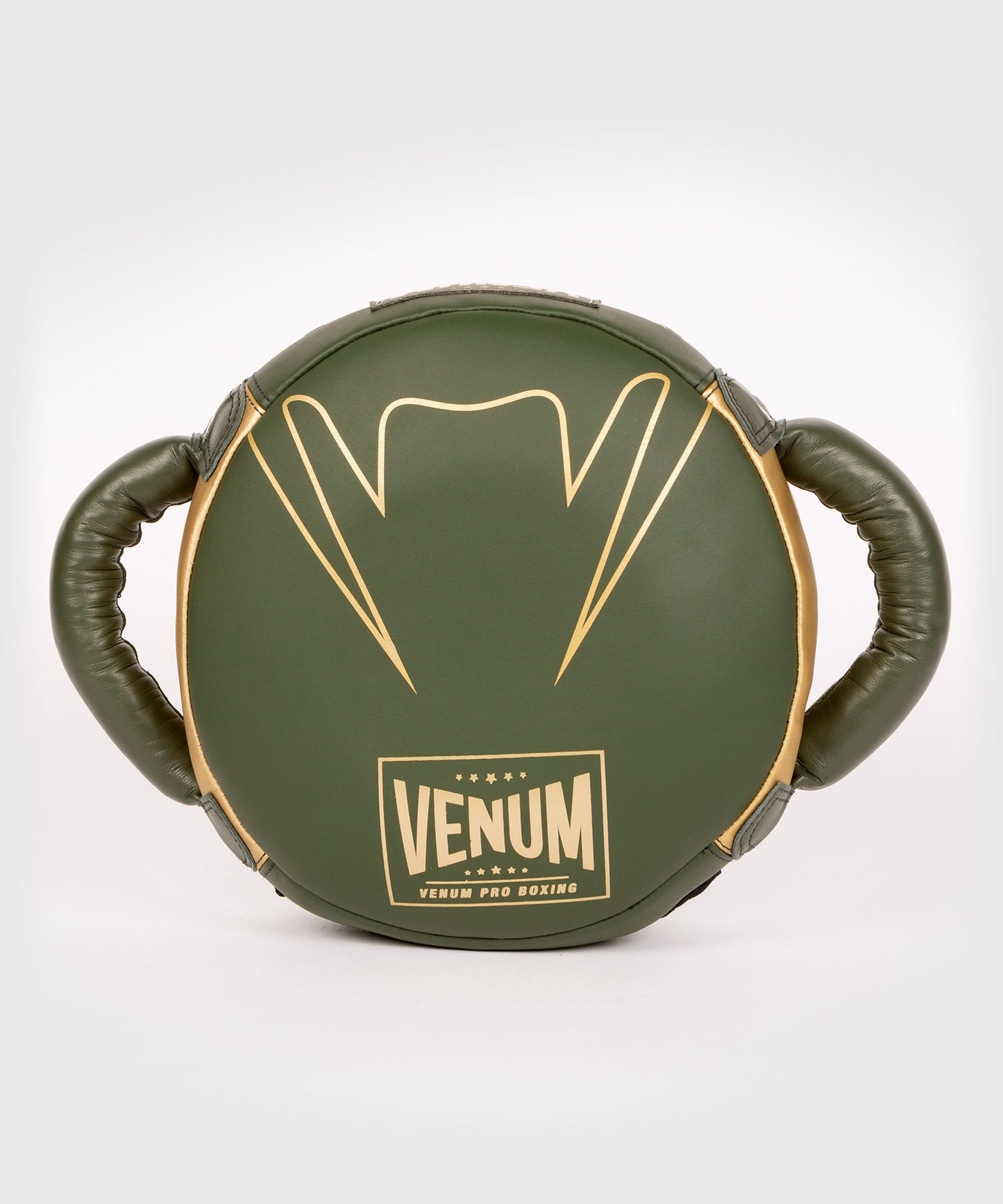 Venum Pro Boxing Mini Rundschild - Khaki/Gold